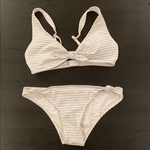 Abercrombie & Fitch Striped Bikini